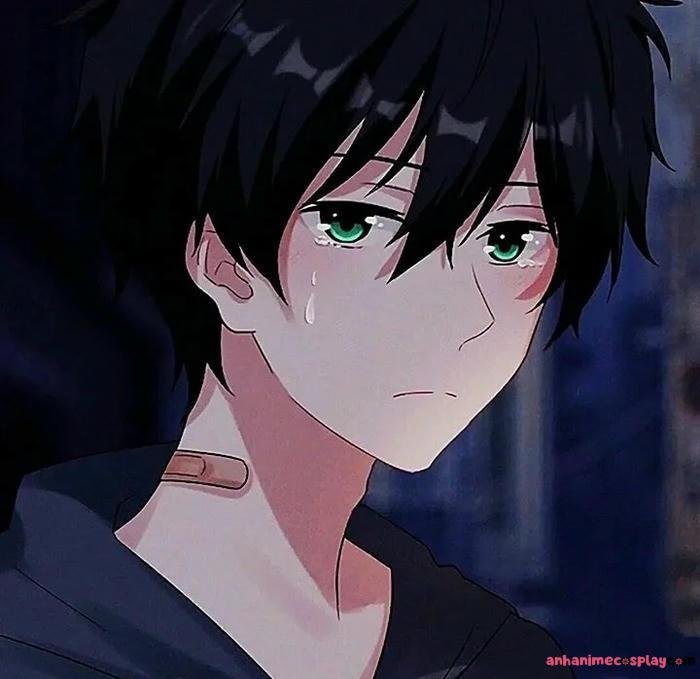 ảnh anime nam buồn 6
